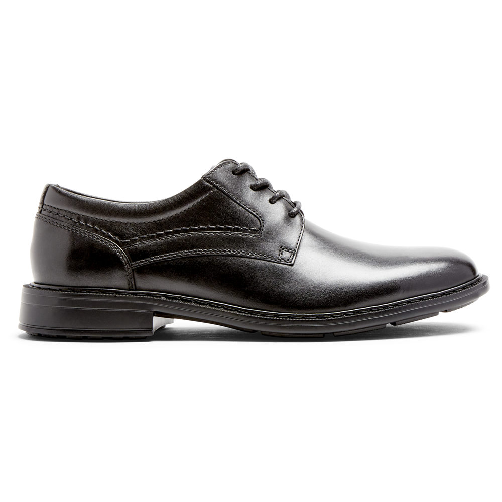 Rockport Oxfords For Mens Black - Parsons Plain Toe - ZC5394016